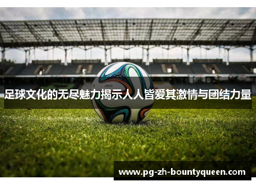 足球文化的无尽魅力揭示人人皆爱其激情与团结力量 足球文化的无尽魅力揭示人人皆爱其激情与团结力量