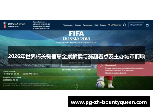 2026年世界杯关键信息全景解读与赛制看点及主办城市前瞻