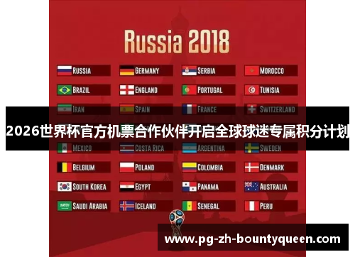 2026世界杯官方机票合作伙伴开启全球球迷专属积分计划